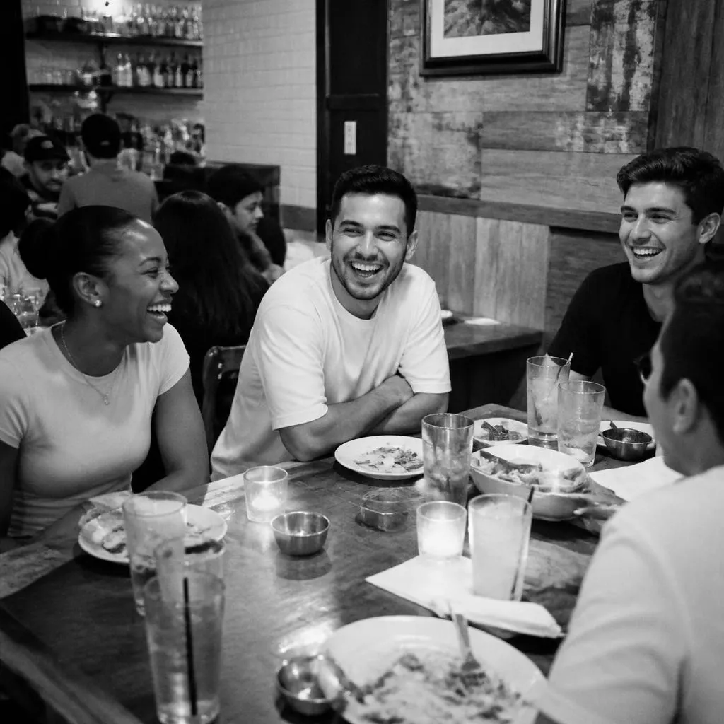 Team night celebrating a completed campaign