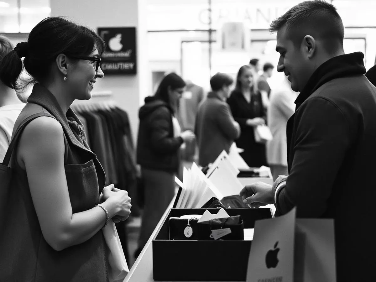 Representative listening to customer feedback